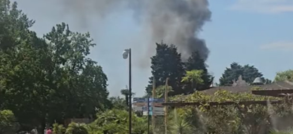 Incendio a Gardaland, la direzione: Un guasto alla rete elettrica causato anche dall'eccessivo caldo