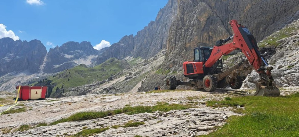 Maltempo e frana in val di Fassa: ripristinati acqua, energia e fognature in quattro rifugi