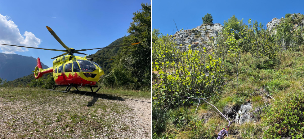 Dramma in montagna, escursionista 47enne precipita per 30 metri e muore durante una passeggiata