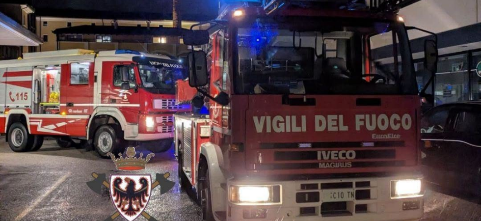 (Foto di archivio Federazione dei corpi vigili del fuoco volontari del Trentino) (Foto di archivio Federazione dei corpi vigili del fuoco volontari del Trentino)
