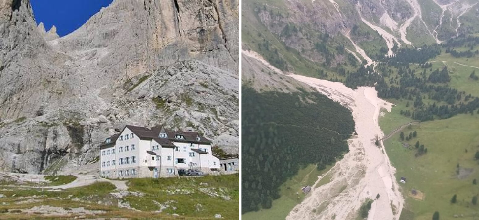 La frana ci ha insegnato che in montagna, da soli, non si va da nessuna parte