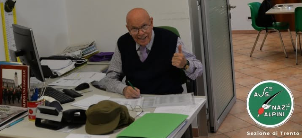 "Con lui se ne va un pezzo della nostra storia": lutto tra gli Alpini trentini, morto Ferdinando Carretta