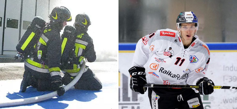 "Mi ritiro dall'hockey, voglio diventare vigile del fuoco", lo storico difensore del Renon appende i pattini al chiodo a