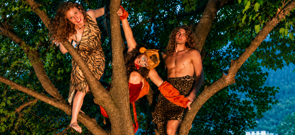 Foto di Associazione Manifestazioni Rivane APS Tarzan porta la sua giungla sul lago
