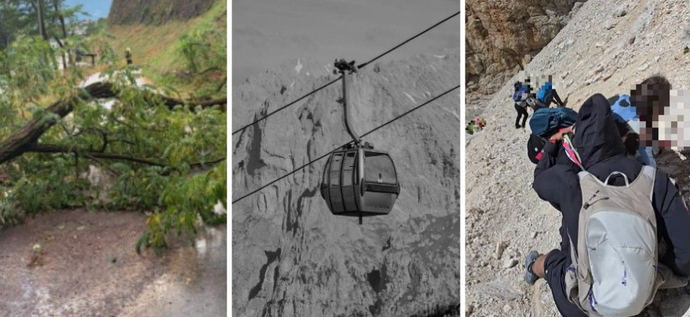 Forti raffiche di vento in montagna, fermi tutti gli impianti di rialita in alta valle