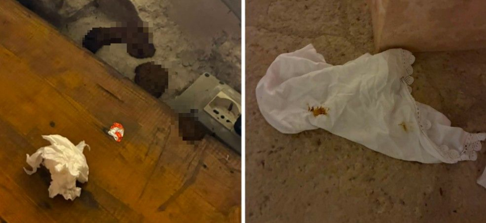 Fanno la cacca dietro l'altare della cripta, urinano e poi si puliscono il sedere con le sacre tovaglie''