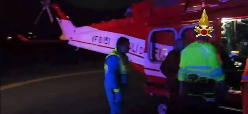 Rimane bloccato in quota sopra dei salti di roccia e lancia l'allarme