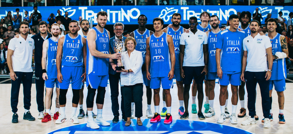 L'Italia conquista la Trentino basket cup