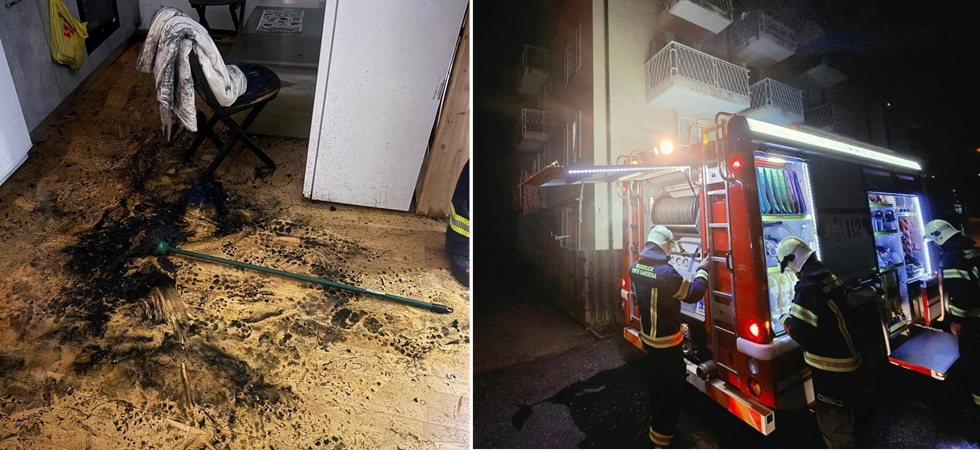 Fiamme in un appartamento: un monopattino elettrico ha preso fuoco