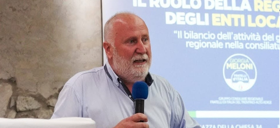Fratelli d’Italia perde un altro pezzo in Trentino, Walter Clauser lascia partito e incarico di portavoce