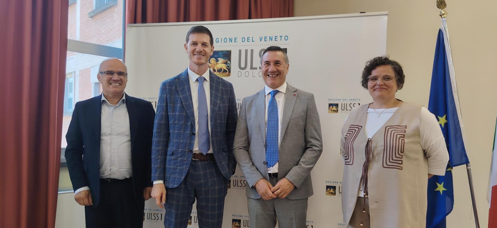 Da Chiara Berti a Nicola Michieletto e Marco Fachin: l'Ulss1 Dolomiti presenta i nuovi dirigenti