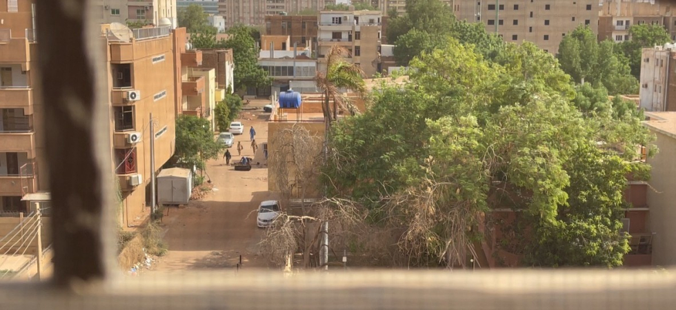Khartoum durante il colpo di stato del 2021 (foto Giulia Raffaelli) Khartoum durante il colpo di stato del 2021 (foto Giulia Raffaelli)