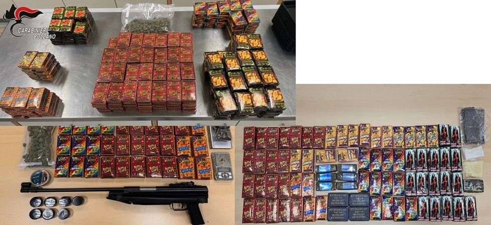 Maxi operazione anti-droga: sequestrati 43 chili di sostanze (pari a 600mila dosi)