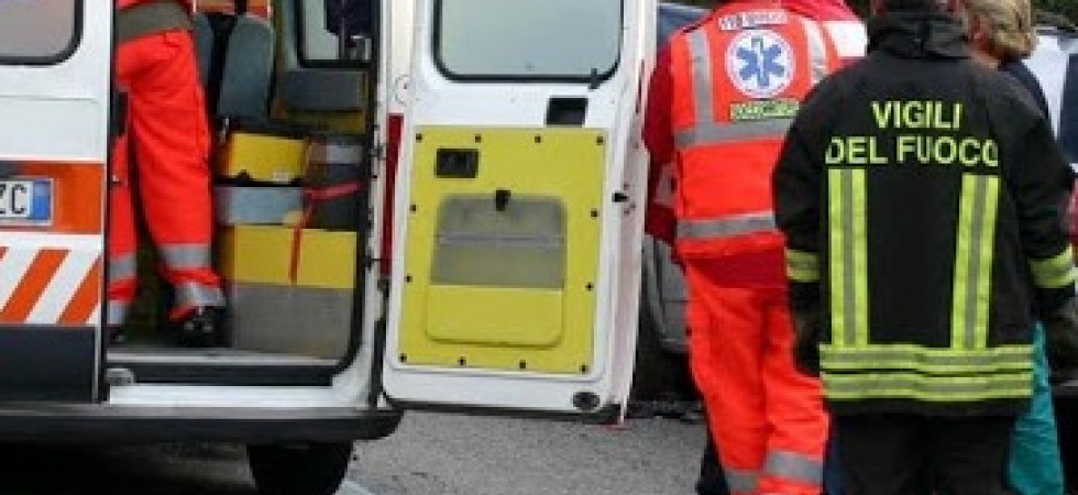 Gravissimo incidente sul lavoro: operaio di 27anni investito dal vapore fuoriuscito da un tubo esploso