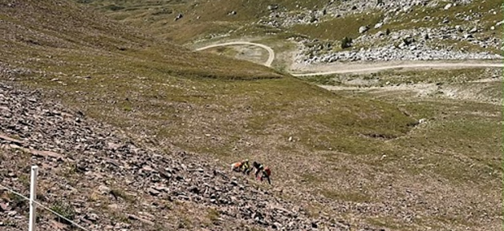 Precipita con il parapendio e si schianta a terra, ma incredibilmente riesce ad allertare i soccorsi
