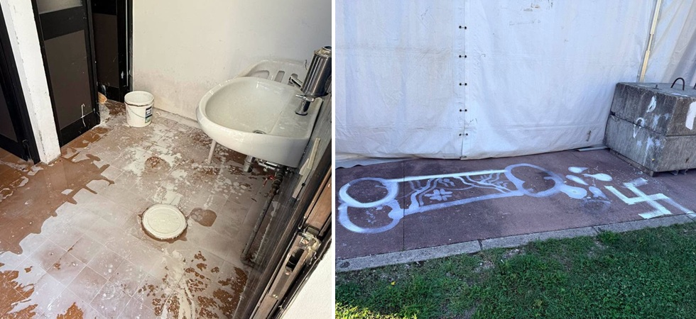 Giovani turisti incivili: individuati i responsabili del gravissimo atto vandalico al centro sportivo