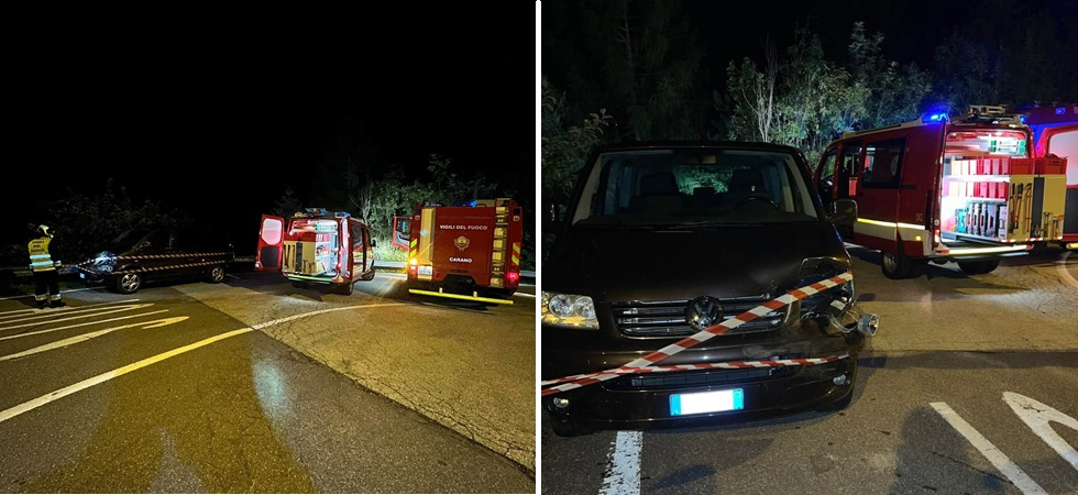 Si trova il cervo in mezzo alla strada e lo investe: paura nella notte sulla Statale