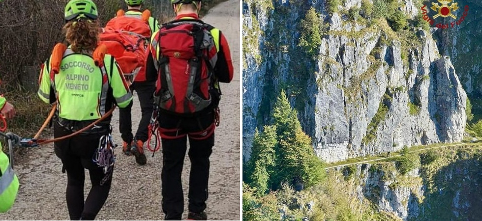 Scomparso da giorni, viene ritrovato in difficoltà su un sentiero