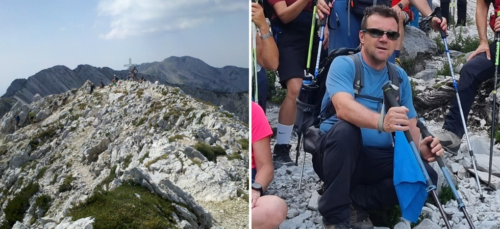 Ora hai tutte le cime lassù da scalare e da esplorare