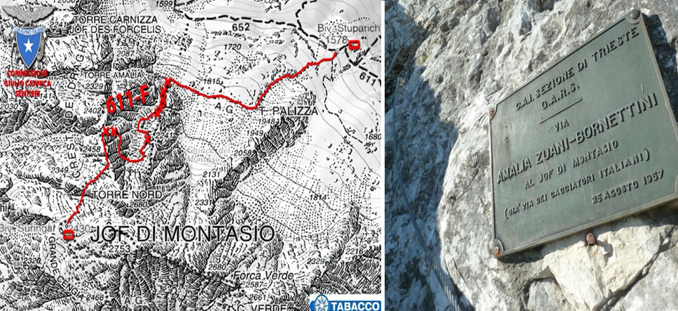 Una grossa frana travolge la ferrata, l'appello del Cai: Compromesse tre tratte