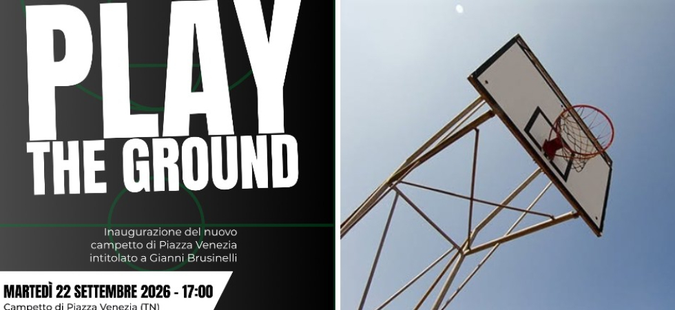 Basket e socialità, al via la riqualificazione e la realizzazione di nuovi campi a Trento