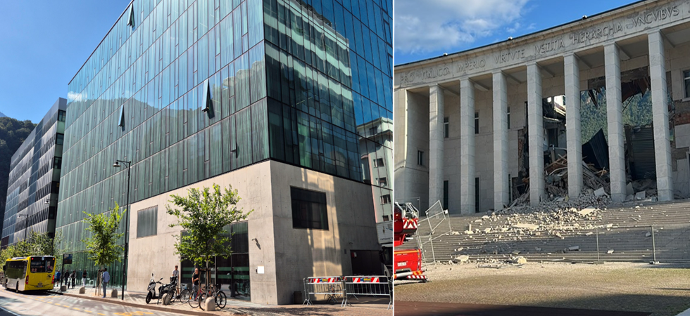 Dopo l'incredibile crollo del Palazzo di Giustizia di Bolzano tribunale e procura hanno delle nuove case