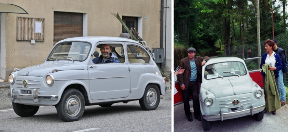 L'incredibile storia della Fiat 600 del film "Vajont", ora in vendita