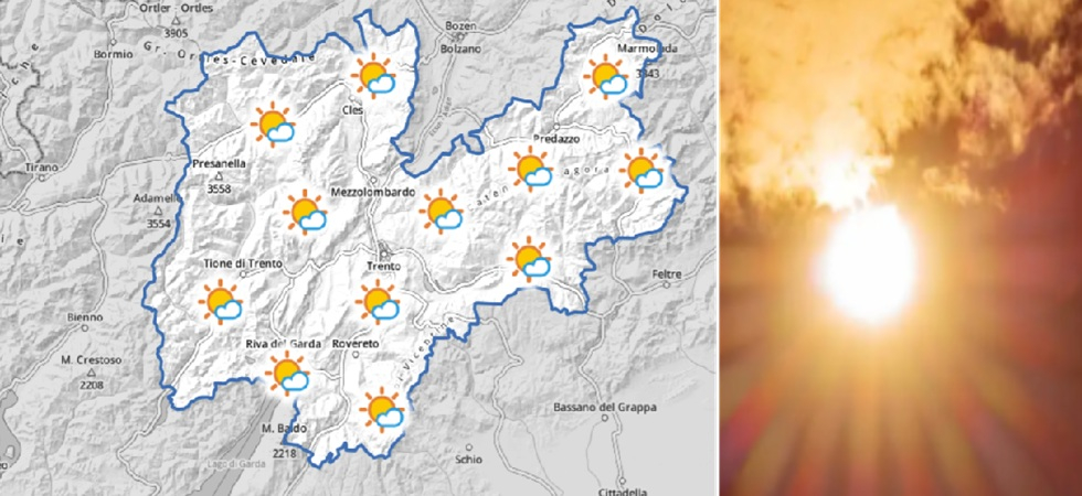 Sole e aumento delle temperature, nessuna pioggia fino a fine settembre