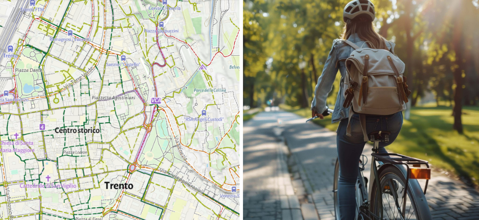 Quali strade sono più "stressanti" per chi si muove in bici?