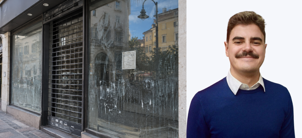 Stretta su negozi sfitti e vetrine sporche: in arrivo multe fino a 1000 euro