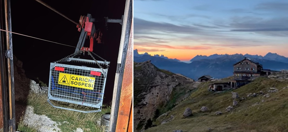 Rifugi senza connessione da giorni, Pos ko e gestori costretti a collegarsi dalla teleferica