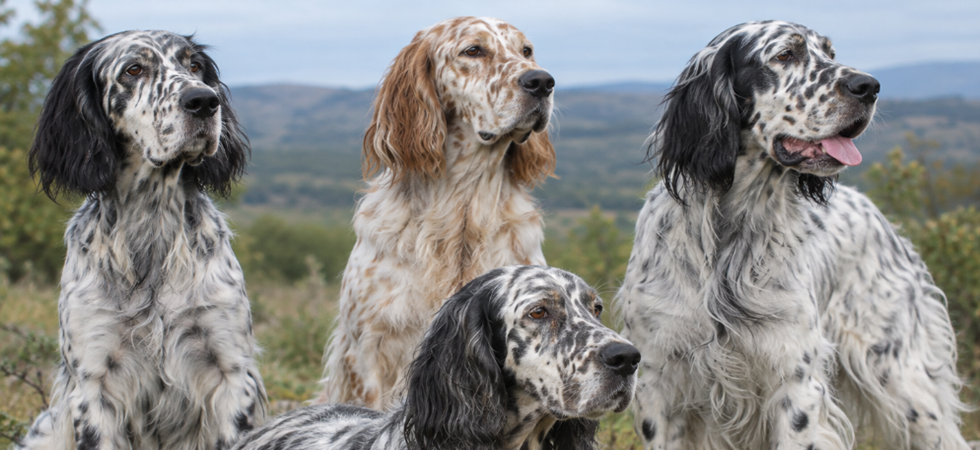 Sette cani Setter morti soffocati nel bagagliaio di un'auto che li portava a caccia