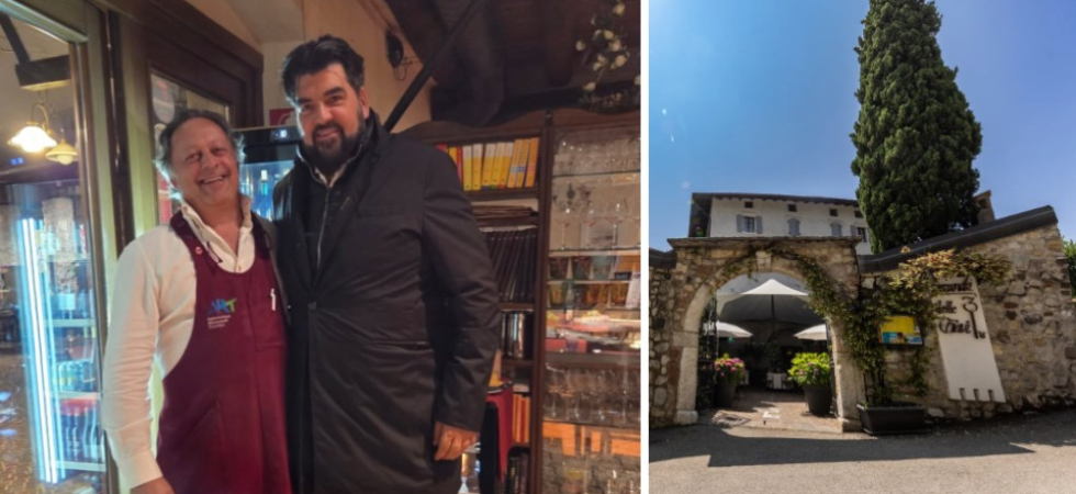 Antonino Cannavacciuolo arriva a sorpresa in un ristorante trentino con la vincitrice di MasterChef