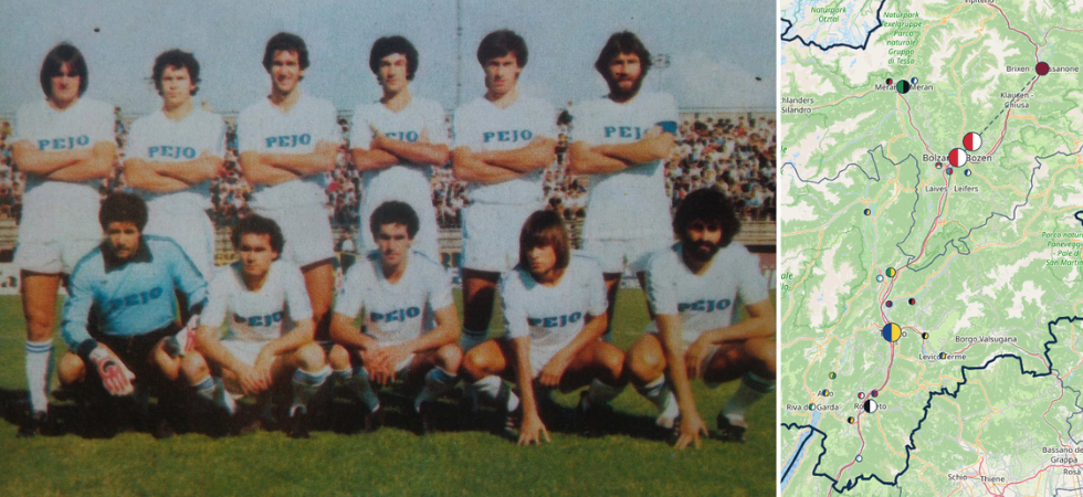 Quando il Bolzano giocava in Serie B e il Trento si chiamava Caproni