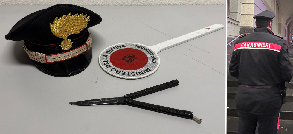 Rompe il finestrino di un'auto per dormirci dentro e viene svegliato dai Carabinieri: nei guai un 20enne