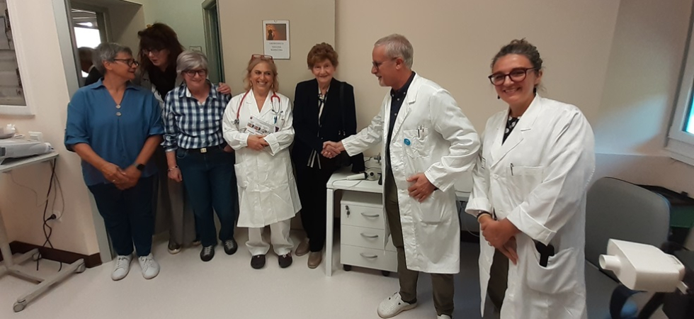 La solidarietà entra in corsia: due nuove apparecchiature donate al Centro provinciale fibrosi cistica