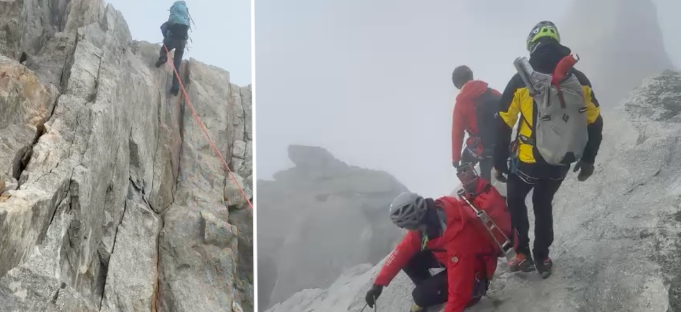 Salva anche la seconda alpinista bloccata da tutta la notte a quota 4.000 sul Dente del Gigante