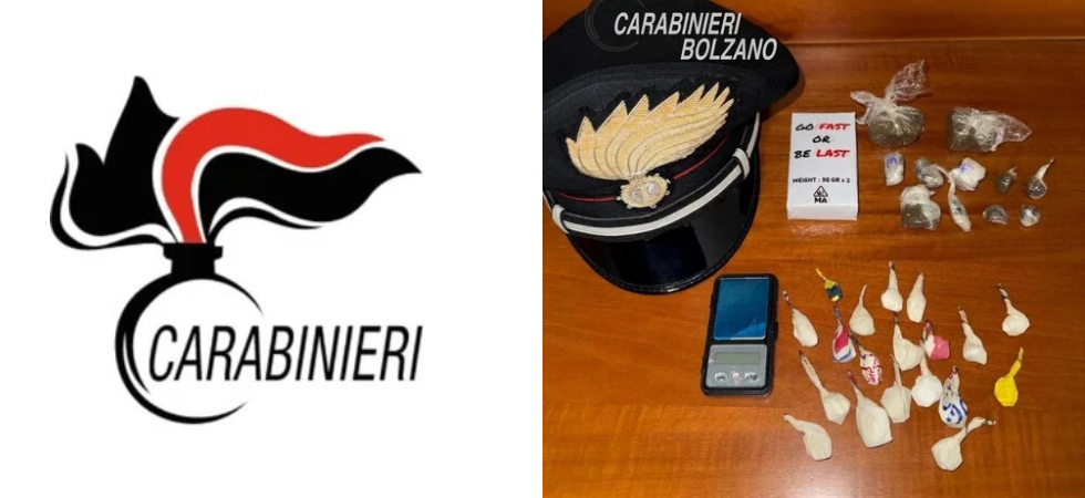 Droga in casa, arrestato un 16enne: i carabinieri sequestrano 170 grammi tra hashish e cocaina