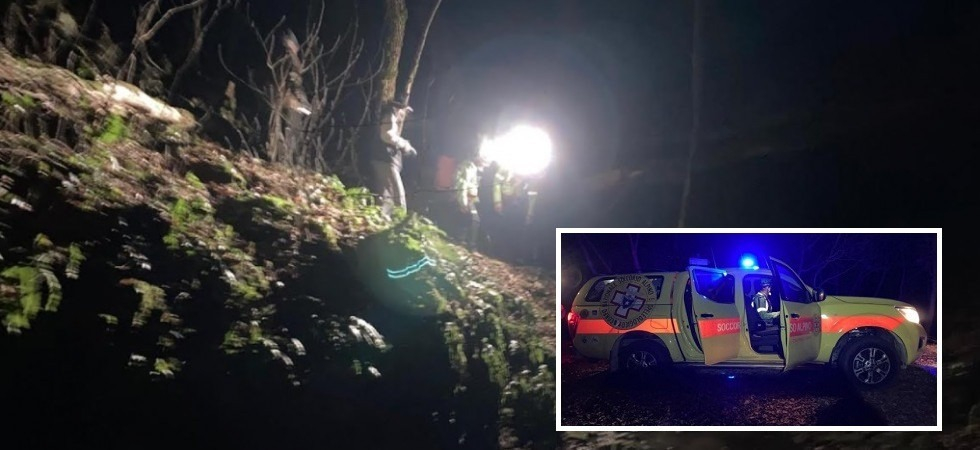 Perdono l'orientamento al buio, in mezzo al bosco e non sanno più dove andare