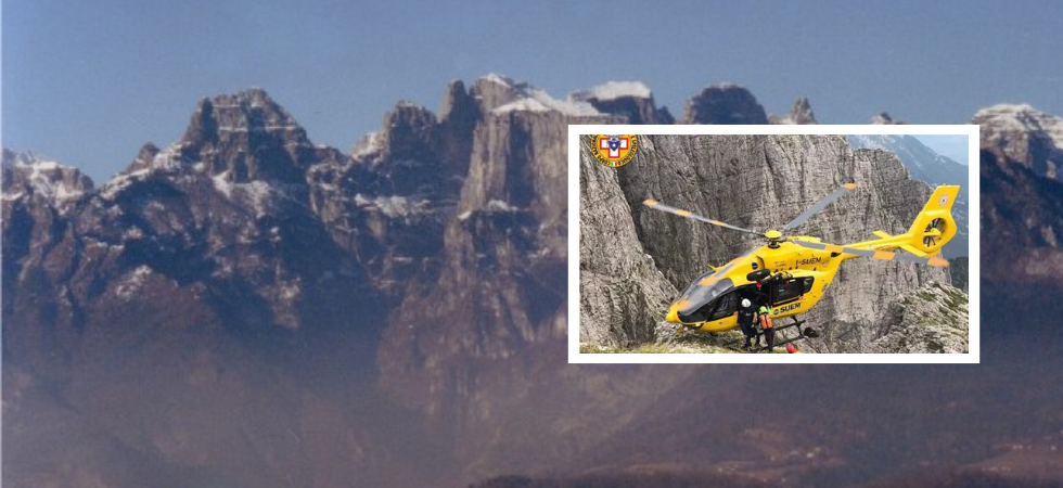 Tragedia sulle Dolomiti: precipita in un canalone e muore dopo una caduta di 70 metri