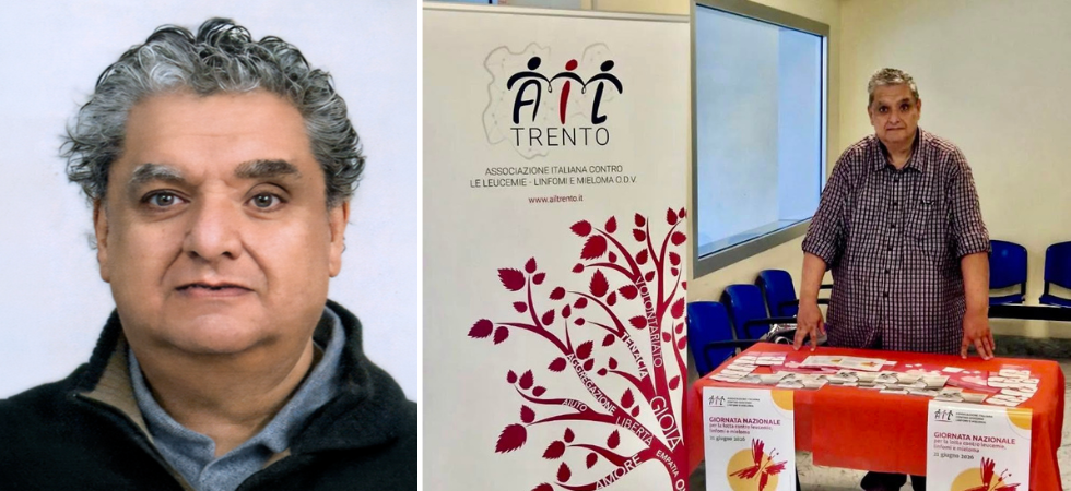 Addio ad Andrea Montagna, muore a 59 anni uno dei fondatori di Ail Trento