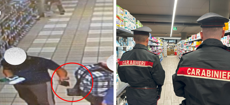 Rubano i portafogli agli anziani nel supermercato, poi cercano di disfarsi dei soldi lanciandoli dal finestrino