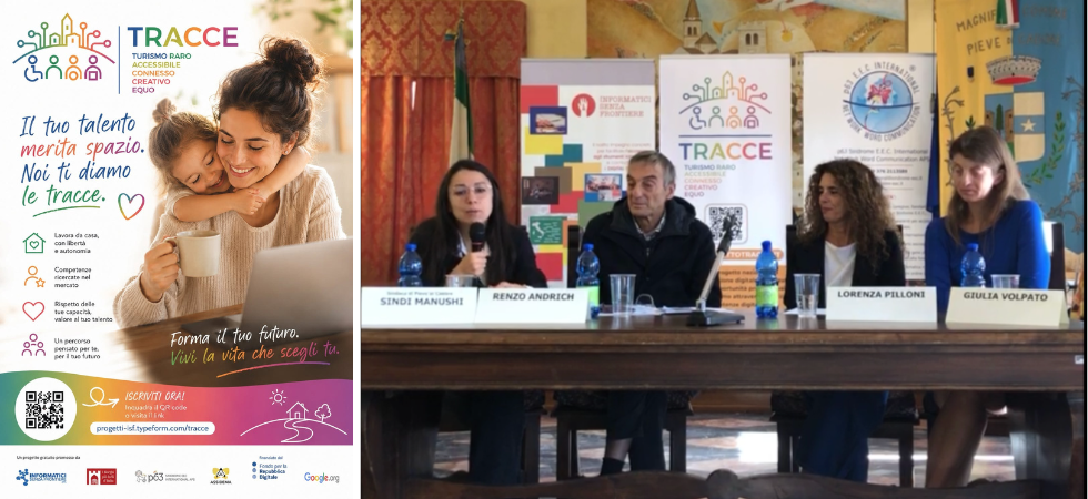 Il lavoro da remoto come strumento di inclusione sociale: in Cadore arriva "Tracce"