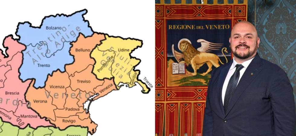 In consiglio regionale veneto l'idea di una nuova macroregione grazie alla fusione con Fvg e Trentino-Alto Adige