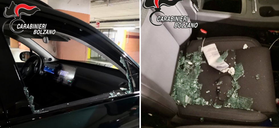 Infrangono il finestrino di un’auto e rubano lo zaino di un insegnante mentre è al supermercato