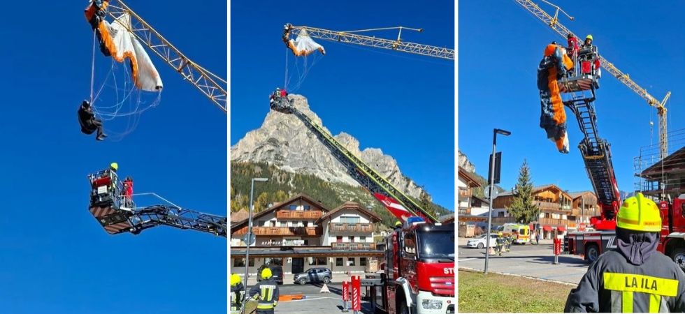 (foto Vigili del Fuoco Volontari La Villa) (foto Vigili del Fuoco Volontari La Villa)