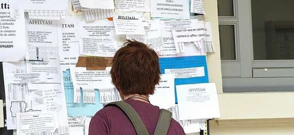 Università, una singola fino a 550 euro al mese