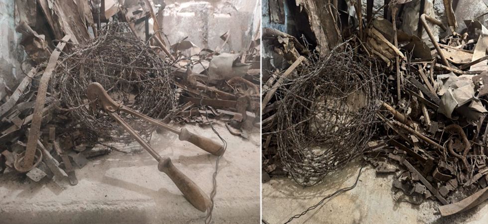 Rubano le pinze tagliafili da trincea esposte nel Forte delle Benne