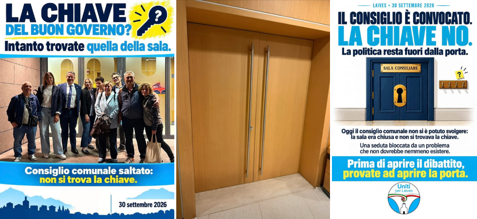 La politica rimane fuori dalla porta