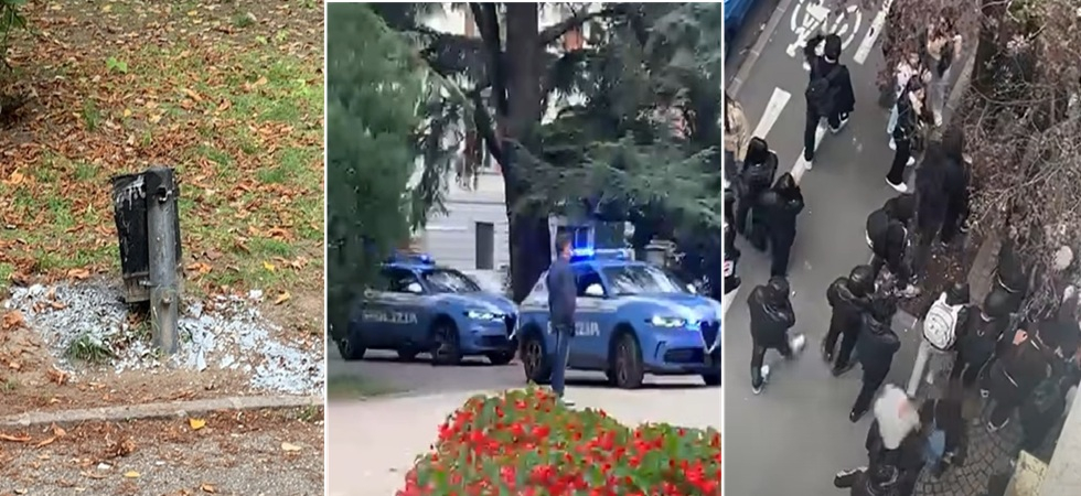 Violenza e vandalismi alla manifestazione studentesca: cinque giovani fermati e denunciati